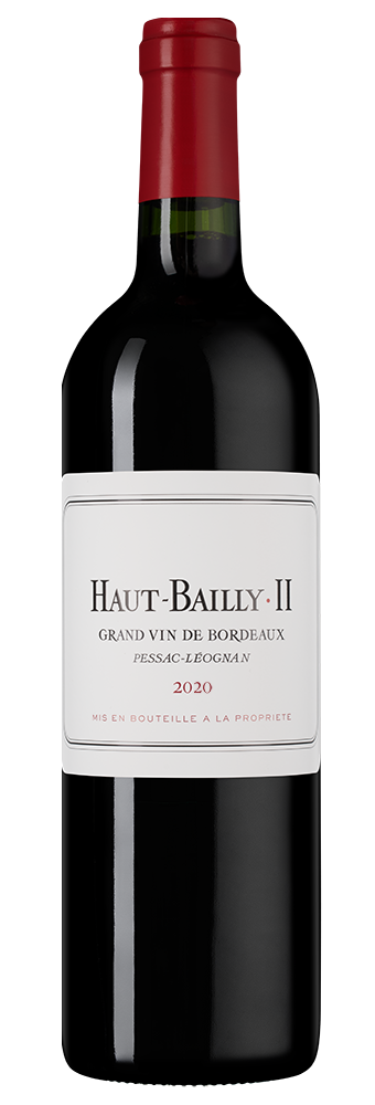 Вино Haut-Bailly II (Pessac-Leognan), Chateau Haut-Bailly, 2020, (153197), Франция, Бордо, красное, сухое, 0.75 л, О-Байи II, цена 13490 рублей