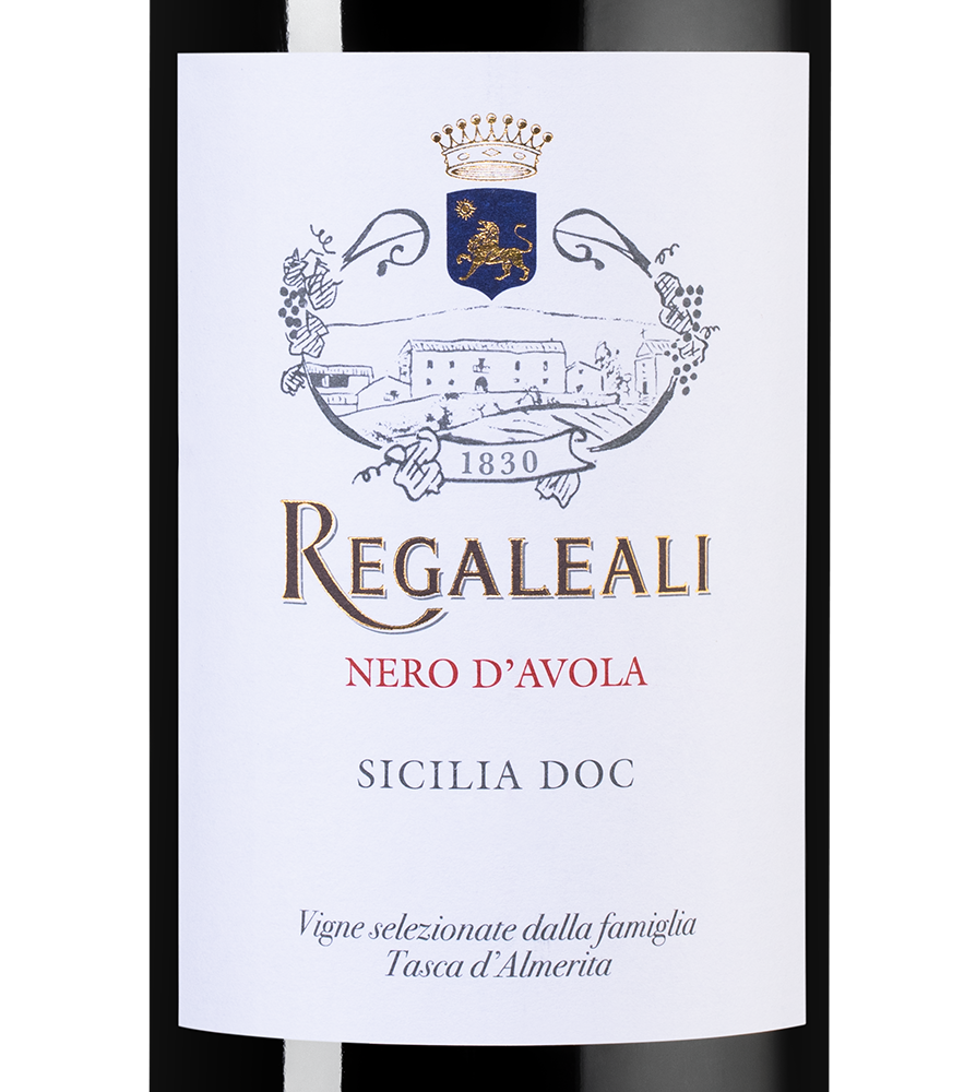 Вино Tenuta Regaleali Nero d'Avola, Tasca d'Almerita, 2023, (159038), Италия, Сицилия, красное, сухое, 0.75 л, Тенута Регалеали Неро д'Авола, цена 2990 рублей