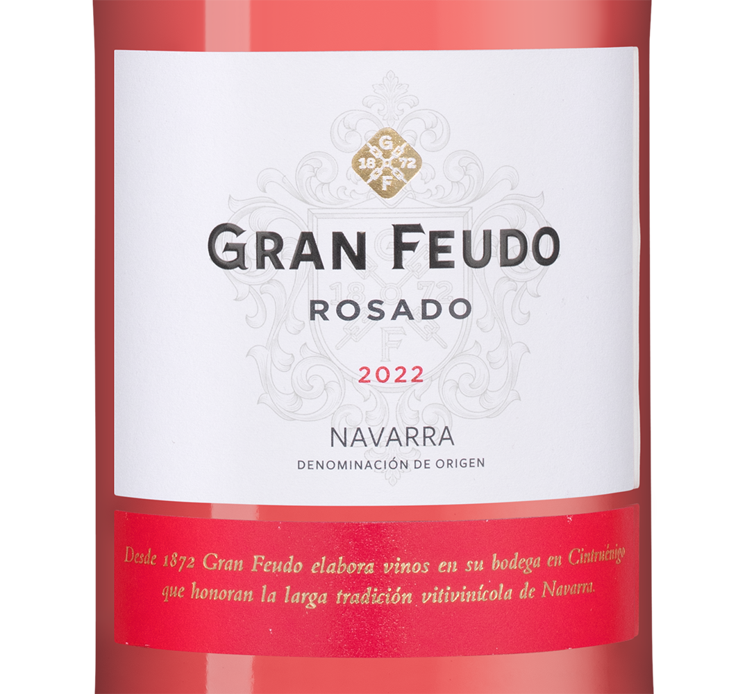Вино Gran Feudo Rosado, Bodegas Chivite, 2022, (142150), Испания, Наварра, розовое, сухое, 0.75 л, Гран Феудо Росадо, цена 2290 рублей