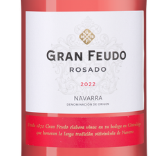 Вино Gran Feudo Rosado, (142150), розовое сухое, 2022 г., 0.75 л, Гран Феудо Росадо цена 1640 рублей