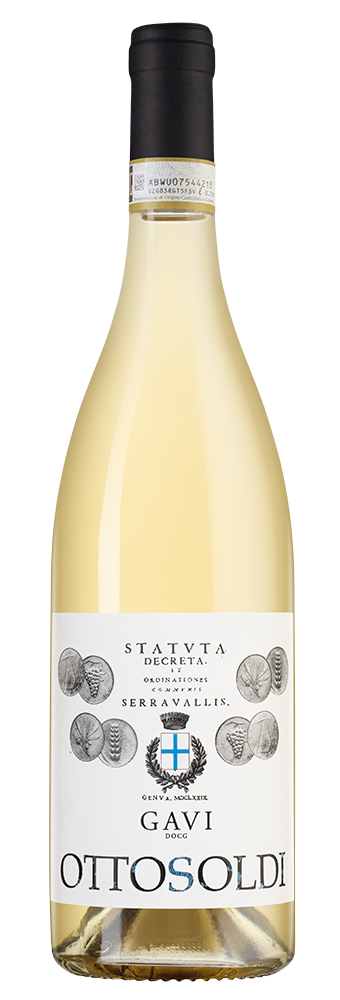 Вино Gavi, Ottosoldi, 2023, (152048), Италия, Пьемонт, белое, сухое, 0.75 л, Гави, цена 4990 рублей