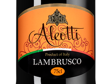 Полусладкое игристое вино и шампанское Aleotti Lambrusco dell'Emilia Rosso