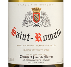 Вино Saint-Romain, (138038), белое сухое, 2018 г., 0.75 л, Сен-Ромен цена 8990 рублей