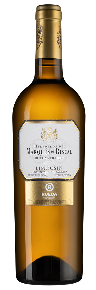 Вино Limousin, Marques de Riscal, 2019, (126207), Испания, Кастилия и Леон, белое, сухое, 0.75 л, Руэда Вердехо Лимусен, цена 4990 рублей