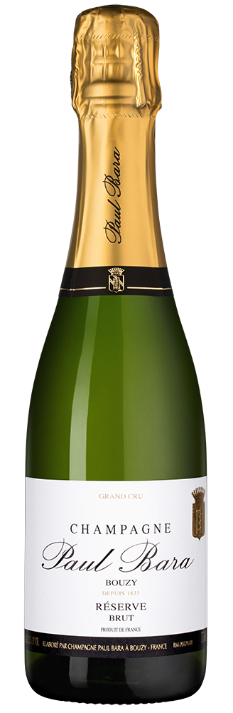 Шампанское Reserve Bouzy Grand Cru Brut, Paul Bara, 0.375л, (159064), Франция, Шампань, белое, брют, 0.375 л, Резерв Бузи Гран Крю Брют, цена 7990 рублей