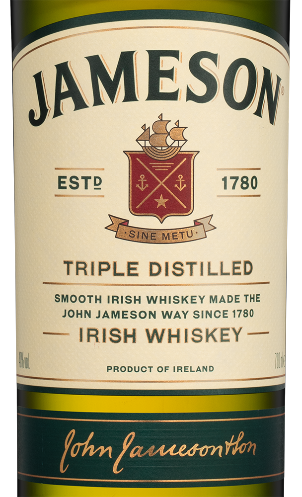 Виски Jameson, (148596), Ирландия, 0.75 л, Джемесон, цена 2090 рублей