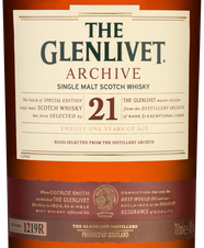 Виски The Glenlivet Aged 21 Years, (124252), gift box в подарочной упаковке, Односолодовый 21 год, Шотландия, 0.7 л, Гленливет 21 Лет цена 34090 рублей
