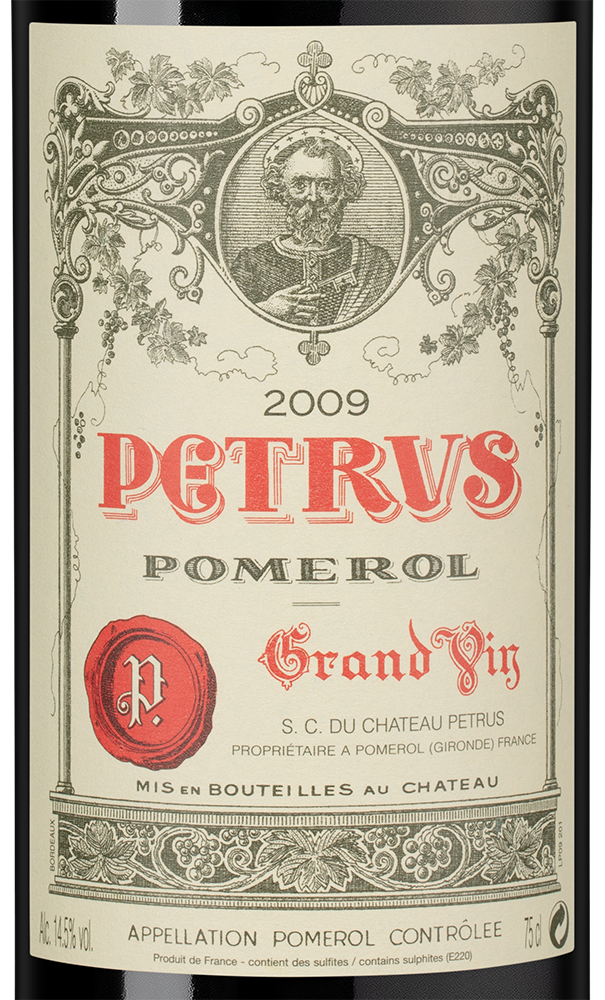 Вино Petrus, 2009, (154429), Франция, Бордо, красное, сухое, 0.75 л, Петрюс, цена 1749990 рублей