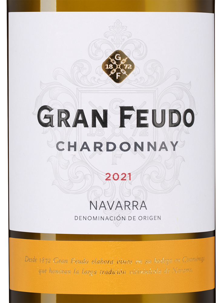 Вино Gran Feudo Chardonnay, Bodegas Chivite, 2021, (137586), Испания, Наварра, белое, сухое, 0.75 л, Гран Феудо Шардоне, цена 2590 рублей
