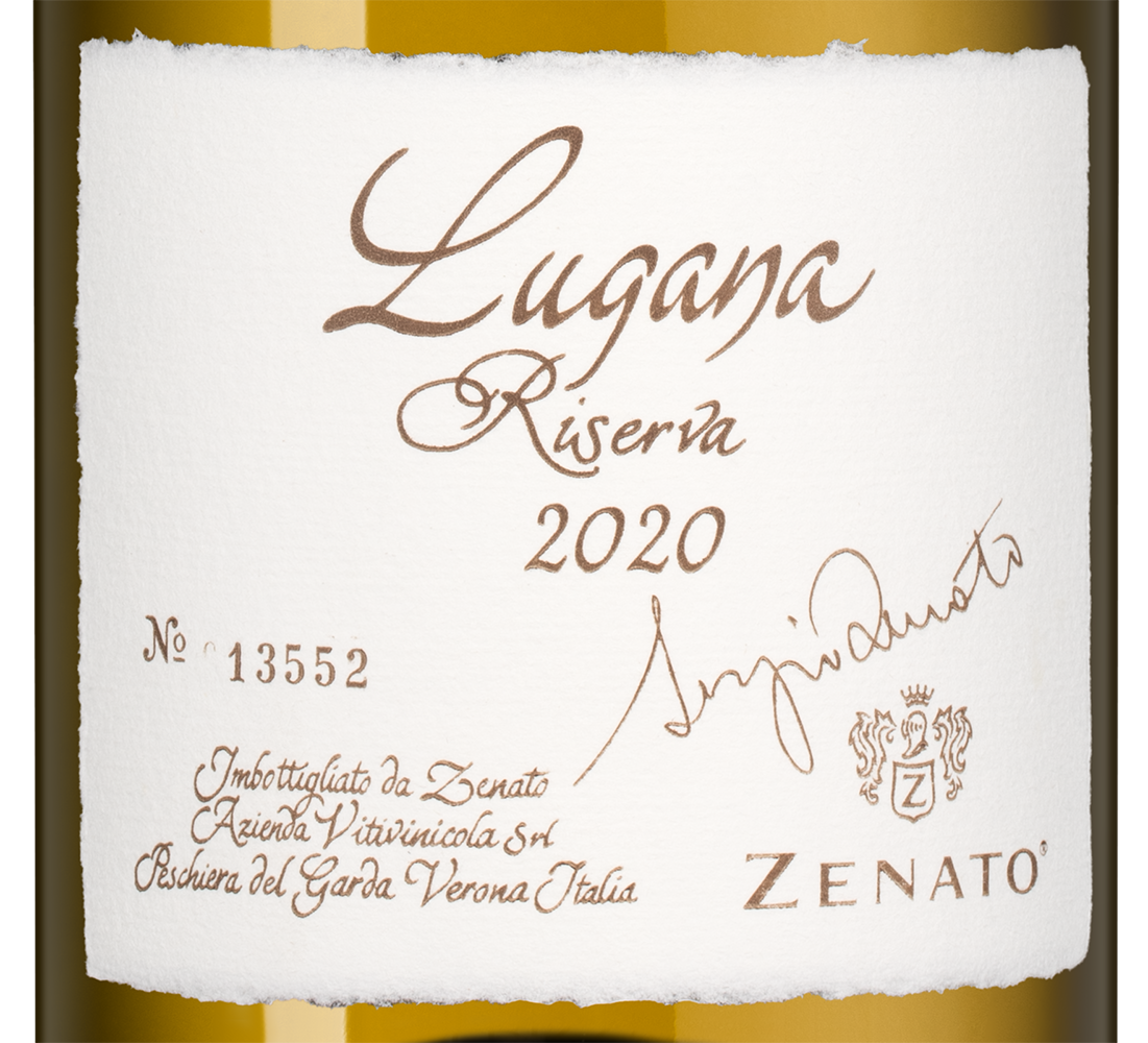 Вино Lugana Riserva Sergio Zenato, 2020, (142265), Италия, Венето, белое, сухое, 0.75 л, Лугана Ризерва Серджо Дзенато, цена 6993 рублей