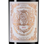 Вино 2012 года урожая Chateau Pichon Baron