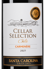 Вино Cellar Selection Carmenere, (136463), красное полусухое, 2021 г., 0.75 л, Селлар Селекшн Карменер цена 990 рублей