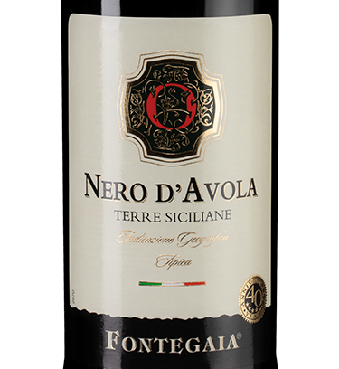 Вино Fontegaia Nero D'Avola, San Marco, 2023, (151584), Италия, Сицилия, красное, сухое, 0.75 л, Фонтегайа Неро Д'Авола, цена 1990 рублей