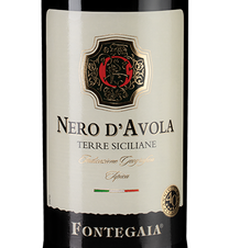 Вино Fontegaia Nero D'Avola, (151584), красное сухое, 2023, 0.75 л, Фонтегайа Неро Д'Авола цена 1590 рублей