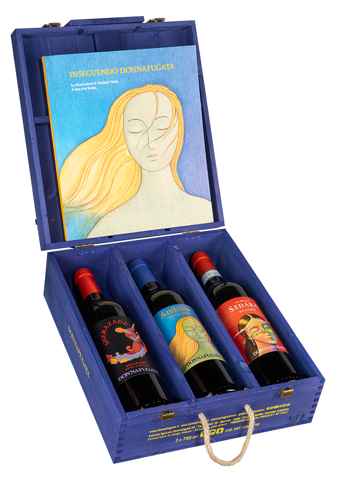 Вино в подарочном наборе Donnafugata Inseguendo, (155774), Италия, Сицилия, 0.75 л, Набор вин: Доннафугата Инсенгуендо, цена 29990 рублей