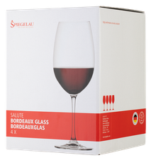 для белого вина Набор из 4-х бокалов Spiegelau Salute для вин Бордо, (139688), Германия, 0.71 л, Бокал Салют для вин Бордо цена 4760 рублей