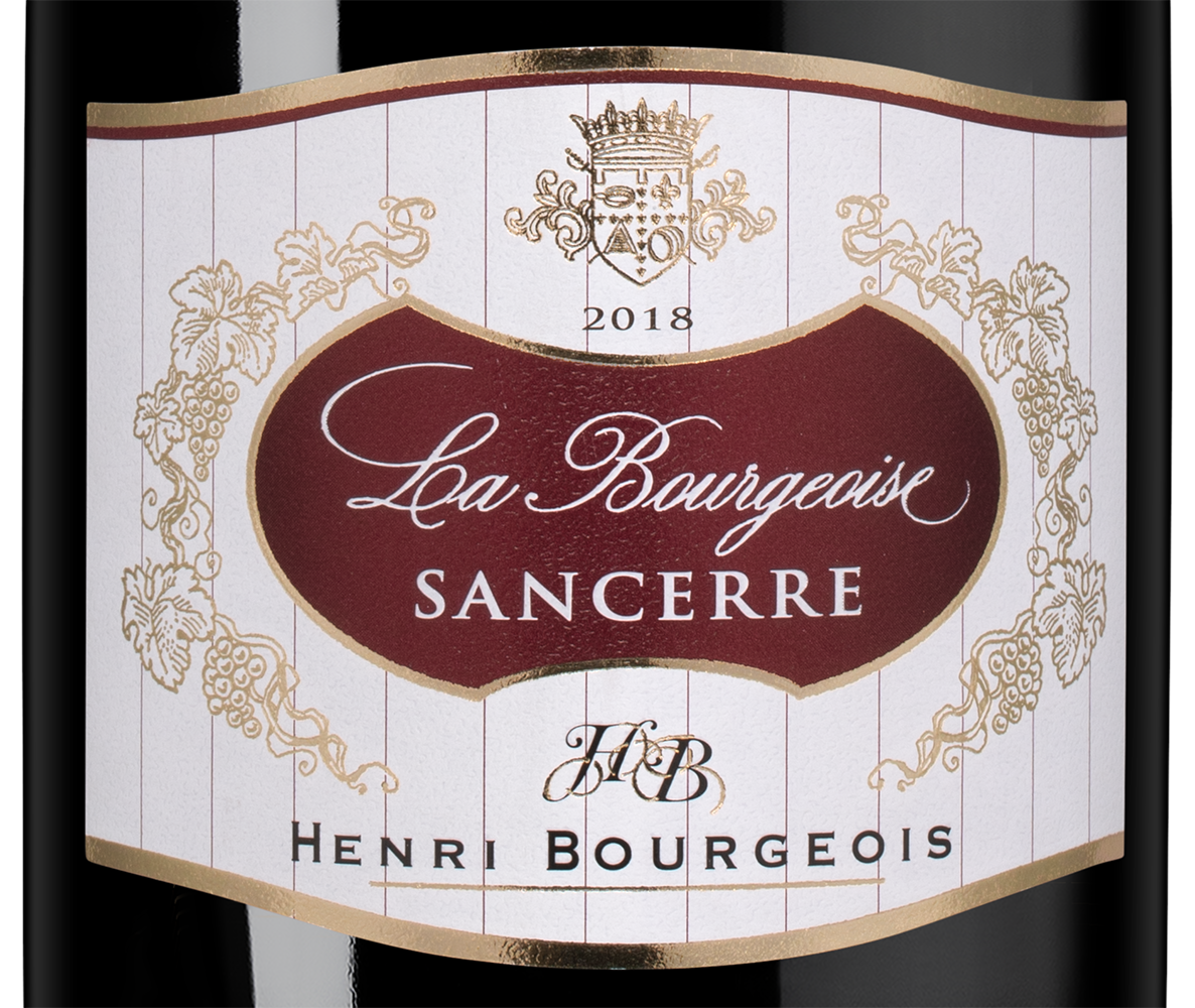 Вино Sancerre Rouge La Bourgeoise, Henri Bourgeois, 2018, (141631), Франция, Долина Луары, красное, сухое, 0.75 л, Сансер Руж Ля Буржуаз, цена 9990 рублей