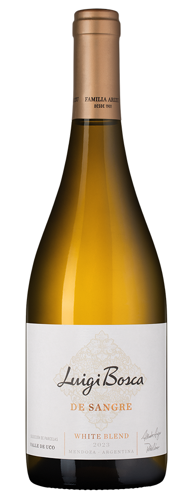 Вино De Sangre White Blend, Luigi Bosca, 2023, (145429), Аргентина, Мендоса, белое, сухое, 0.75 л, Де Сангре Уайт Бленд, цена 4490 рублей