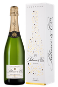 Белое игристое вино и шампанское Brut Reserve в подарочной упаковке