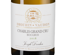 Вино Chablis Grand Cru Bougros, (122573), белое сухое, 2018 г., 0.75 л, Шабли Гран Крю Бугро цена 21490 рублей