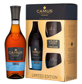 Camus VSOP Intensely Aromatic в подарочной упаковке с 2-мя бокалами