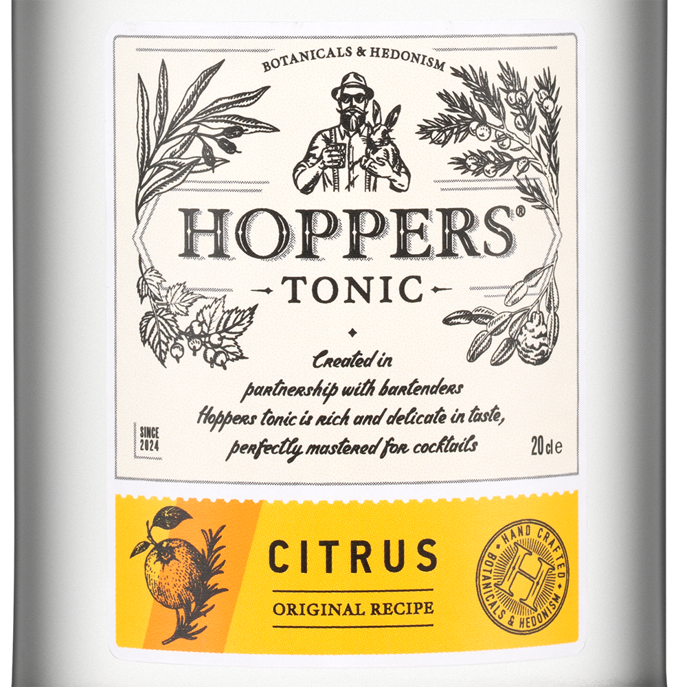 Тоник Hoppers Citrus Tonic (12 шт. * 0.2 л.), 0.2л, (148926), Россия, 0.2 л, Цитрус Тоник, цена 2700 рублей