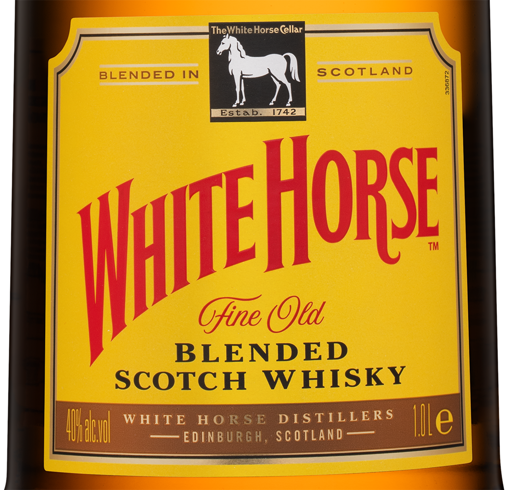 Виски White Horse, 1л, (140031), Шотландия, 1 л, Уайт Хорс, цена 2190 рублей