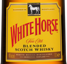 Виски White Horse, (140031), Купажированный, Шотландия, 1 л, Уайт Хорс цена 2090 рублей