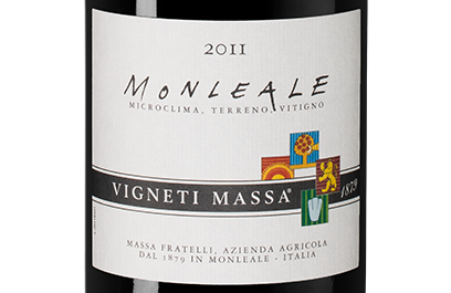 Вино Monleale, Vigneti Massa, 2011, (154242), Италия, Пьемонт, красное, сухое, 0.75 л, Монлеале, цена 9990 рублей