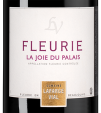 Вино Beaujolais Fleurie La Joie du Palais, (145186), красное сухое, 2021, 0.75 л, Божоле Флёри Жуа дю Пале цена 12490 рублей