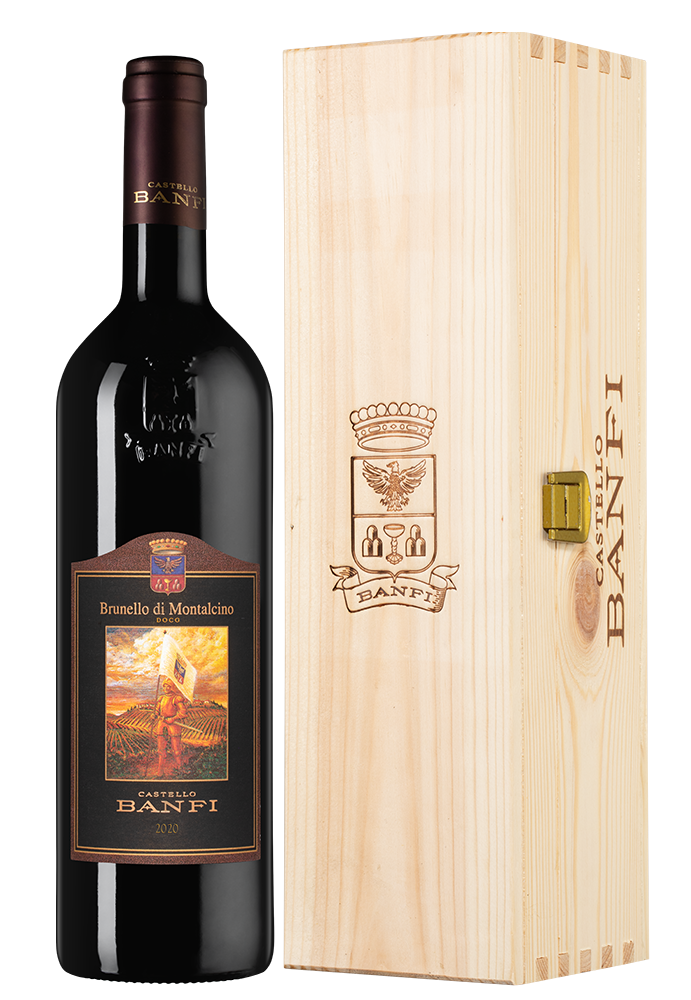 Вино Brunello di Montalcino, Banfi, 2020, (155175), Италия, Тоскана, красное, сухое, 0.75 л, Брунелло ди Монтальчино, цена 14990 рублей