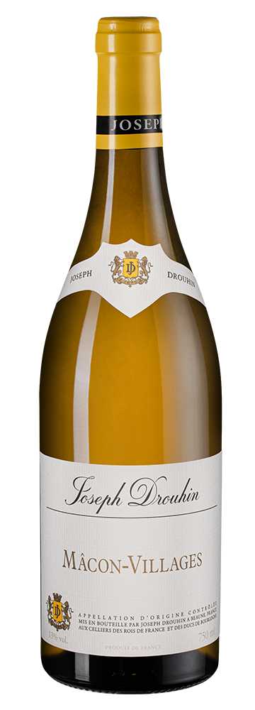 Вино Macon-Villages, Joseph Drouhin, 2021, (139501), Франция, Бургундия, белое, сухое, 0.75 л, Макон-Вилляж, цена 5990 рублей