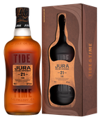 Виски из Шотландии Isle of Jura Tide Time 21 Years в подарочной упаковке