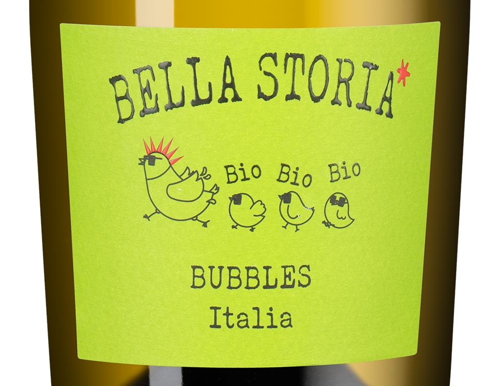 Игристое вино Bio Bio Bubbles Extra Dry в подарочной упаковке, Cielo, (158610), Италия, белое, брют, 0.75 л, Био Био Бабблс Экстра Драй, цена 1990 рублей