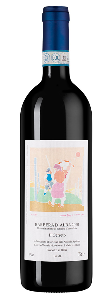 Вино Barbera d`Alba Il Cerreto, Roberto Voerzio, 2020, (139912), Италия, Пьемонт, красное, сухое, 0.75 л, Барбера д'Альба Иль Черрето, цена 13490 рублей