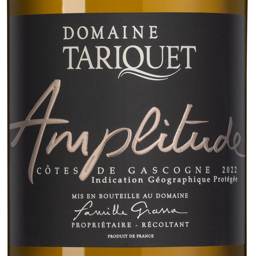Вино Amplitude, Domaine Tariquet, 2022, (143602), Франция, Юго-Запад, белое, сухое, 0.75 л, Амплитюд, цена 4490 рублей