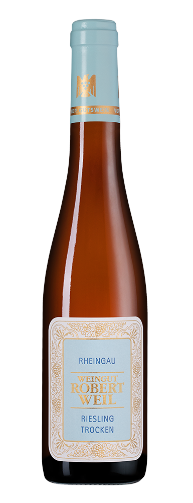 Вино Rheingau Riesling Trocken, Robert Weil, 2023, 0.375л, (151062), Германия, Рейнгау, белое, полусухое, 0.375 л, Рислинг Трокен, цена 3990 рублей
