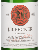 Вино с персиковым вкусом Wallufer Walkenberg Alte Reben Riesling Spatlese