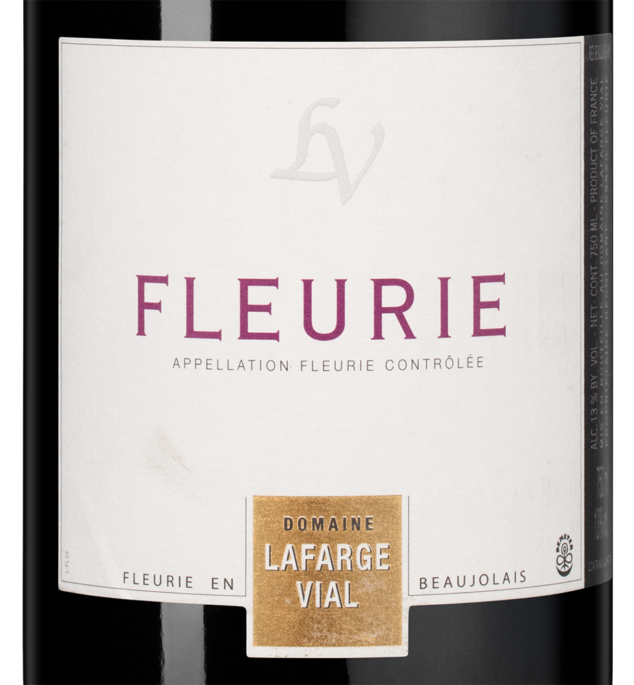 Вино Beaujolais Fleurie, Domaine Lafarge Vial, 2022, (156009), Франция, Бургундия, красное, сухое, 0.75 л, Божоле Флёри, цена 11490 рублей