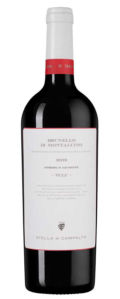 Вино Brunello di Montalcino VCLC, Stella di Campalto, 2016, (142271), Италия, Тоскана, красное, сухое, 0.75 л, Брунелло ди Монтальчино VCLC, цена 77490 рублей