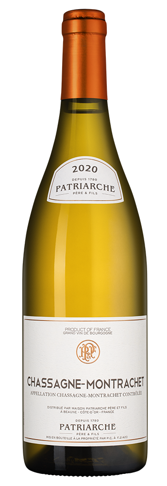 Вино Chassagne-Montrachet Blanc, Patriarche, 2020, (152965), Франция, Бургундия, белое, сухое, 0.75 л, Шассань-Монраше Блан, цена 19990 рублей