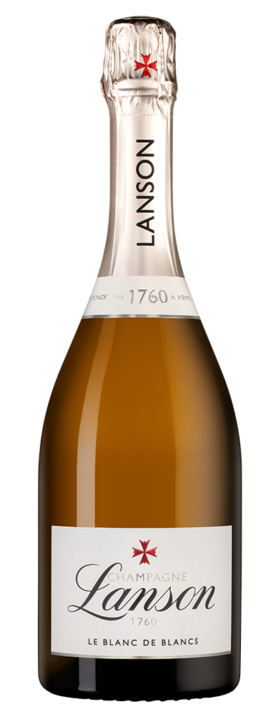 Шампанское Le Blanc de Blancs Brut, Lanson, (158044), Франция, Шампань, белое, брют, 0.75 л, Ле Блан де Блан Брют, цена 21990 рублей