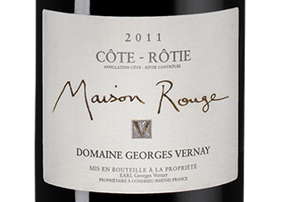Вино Cote Rotie Maison Rouge, (88473), красное сухое, 2011 г., 0.75 л, Кот Роти Мезон Руж цена 34990 рублей