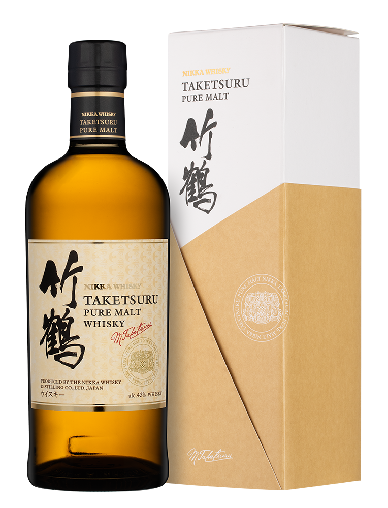 Виски Taketsuru Pure Malt в подарочной упаковке, (143241), Япония, 0.7 л, Никка Такецуру Пьюр Молт, цена 19990 рублей