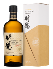 Виски Taketsuru Pure Malt в подарочной упаковке, (143241), gift box в подарочной упаковке, Солодовый 10 лет, Япония, 0.7 л, Никка Такецуру Пьюр Молт цена 19990 рублей