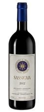 Вино Sassicaia, (125247), красное сухое, 2012 г., 0.75 л, Сассикайя цена 139990 рублей