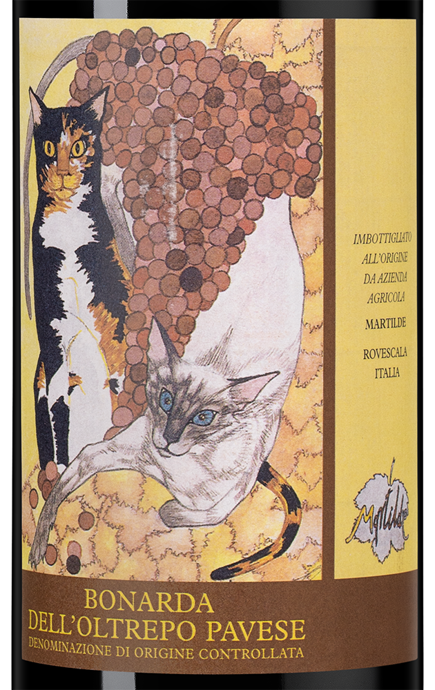 Вино Bonarda dell’Oltrepo Pavese , Martilde, 2019, (138142), Италия, Ломбардия, красное, сухое, 0.75 л, Бонарда дель Ольтрепо Павезе, цена 5390 рублей