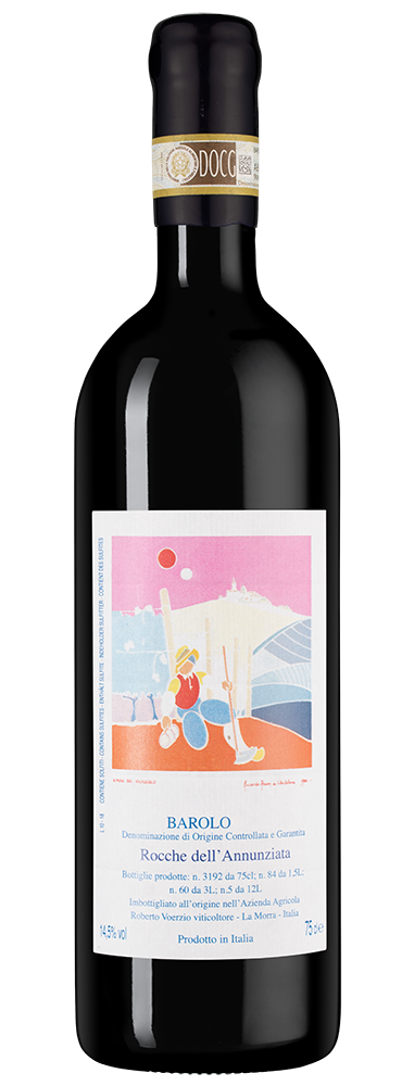 Вино Barolo Rocche dell'Annunziata, Roberto Voerzio, 2020, (151471), Италия, Пьемонт, красное, сухое, 0.75 л, Бароло Рокке дель'Аннунциата, цена 107490 рублей