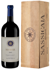 Вино Sassicaia, (96844), красное сухое, 2004 г., 1.5 л, Сассикайя цена 349990 рублей