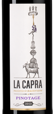 Вино La Capra Pinotage, (135834), красное сухое, 2019 г., 0.75 л, Ла Капра Пинотаж цена 1990 рублей